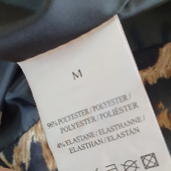 Leopard 🐆 Print Jacket Size M - Picture 8 of 9